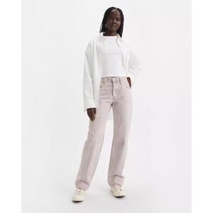Levis 501 90s Mid‎ Rise Straight Leg Jeans Lavender Acid Wash 28x30 NWT Women's